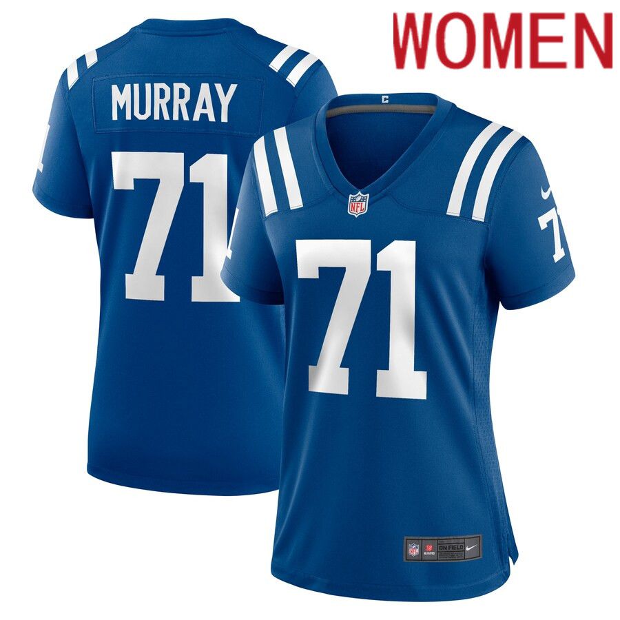 Women Indianapolis Colts #71 Jordan Murray Nike Royal Player Game NFL Jersey